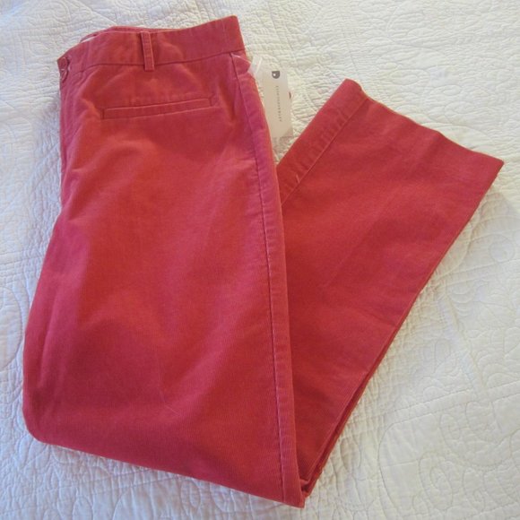 Anthropologie Pants 12 Essential Collection Corduroy Pink/Rose - Picture 3 of 10